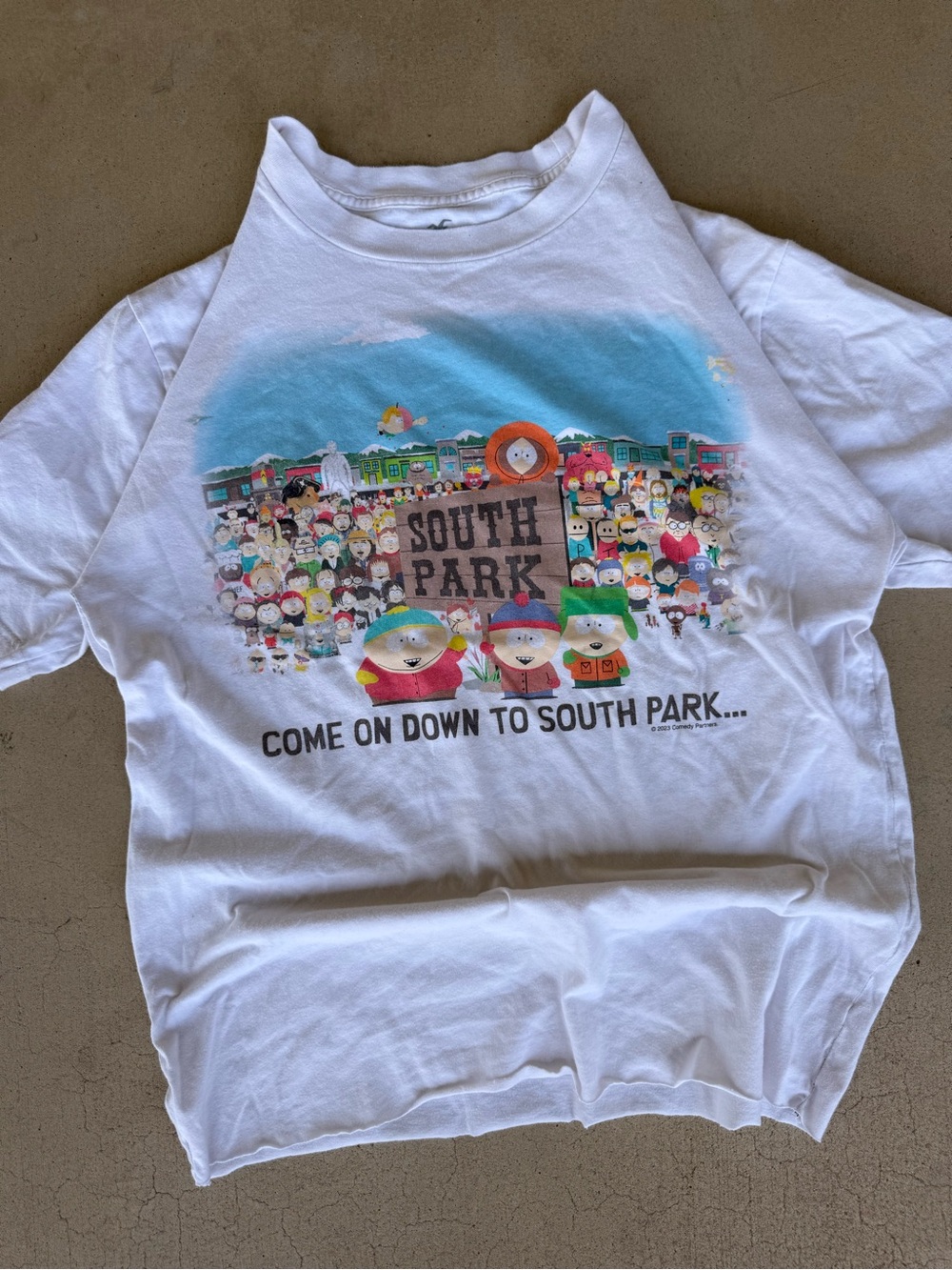 Hollister x South Park Graphic T-Shirt – Size XL